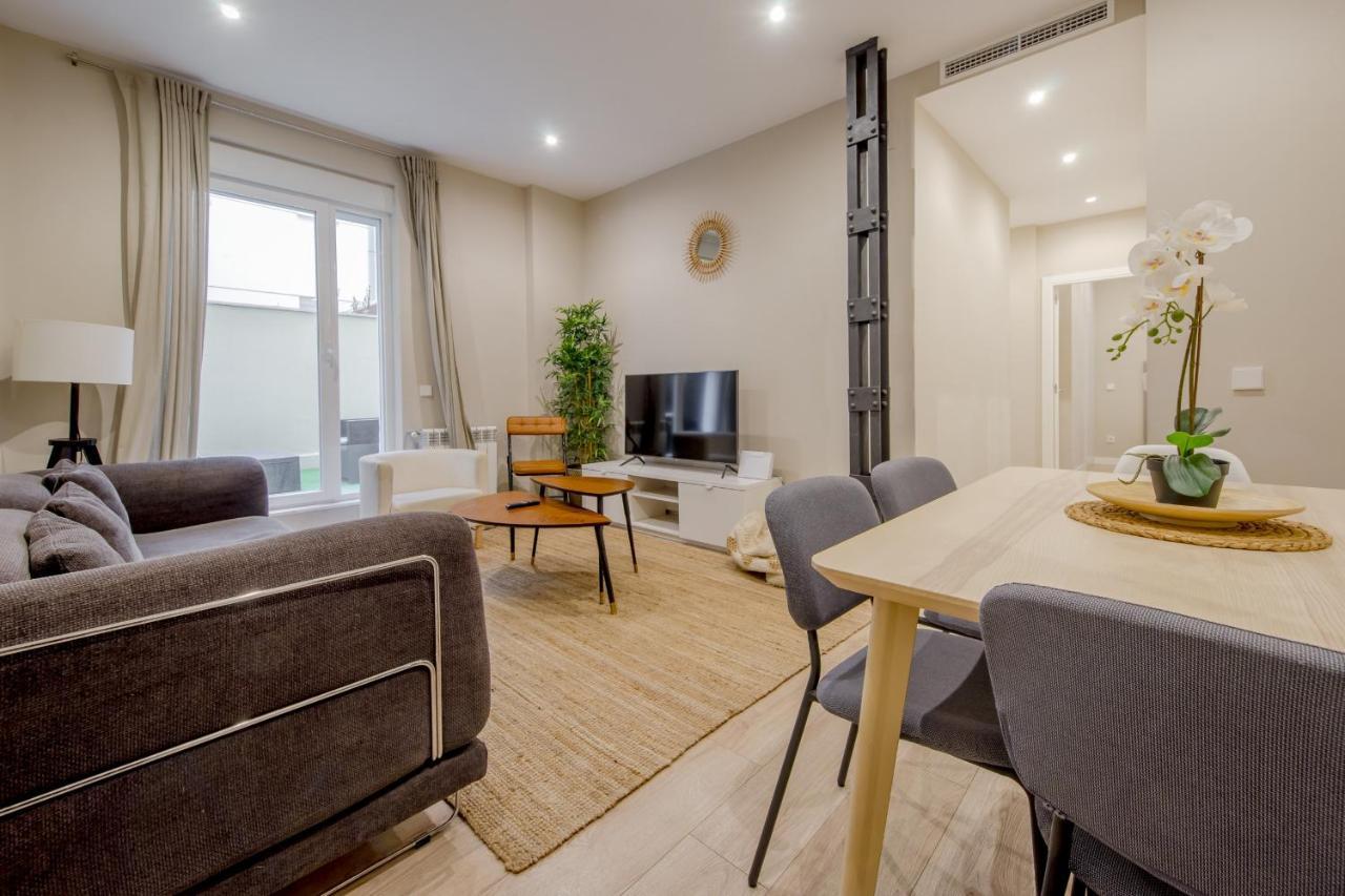Acogedor Apt 3 Habitaciones Y Terraza En El Centro Madrid Exteriér fotografie